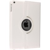 Etui cuir iPad 9.7"- Premium Flip 360 - Blanc