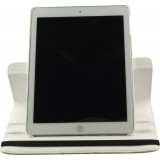 Etui cuir iPad Air 10.9" (2020) - Premium Flip 360 - Blanc