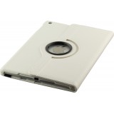 Etui cuir iPad 10.2"- Premium Flip 360 - Blanc