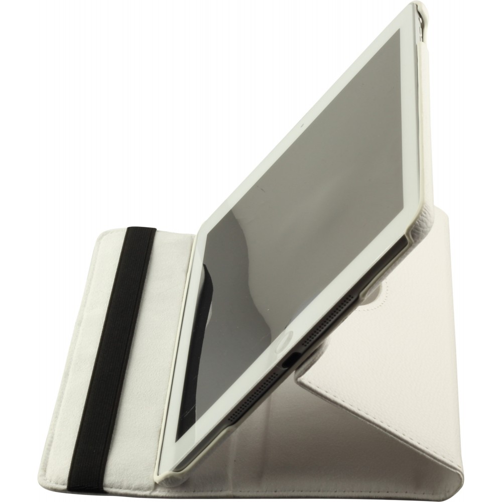 Etui cuir iPad Pro 11"  (2018) - Premium Flip 360 - Blanc