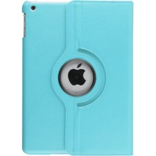 Etui cuir iPad 10.2"- Premium Flip 360 - Bleu clair