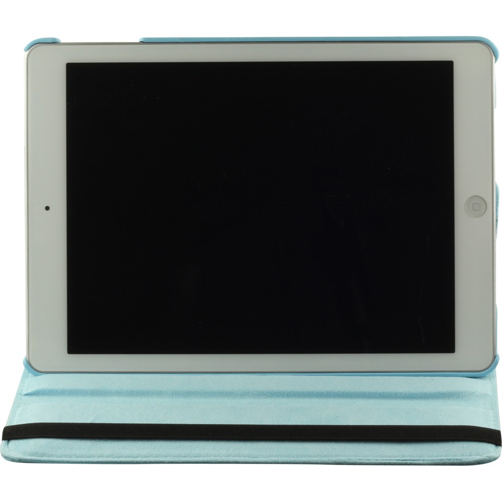 Etui cuir iPad Air 10.9" (2020) - Premium Flip 360 - Bleu clair