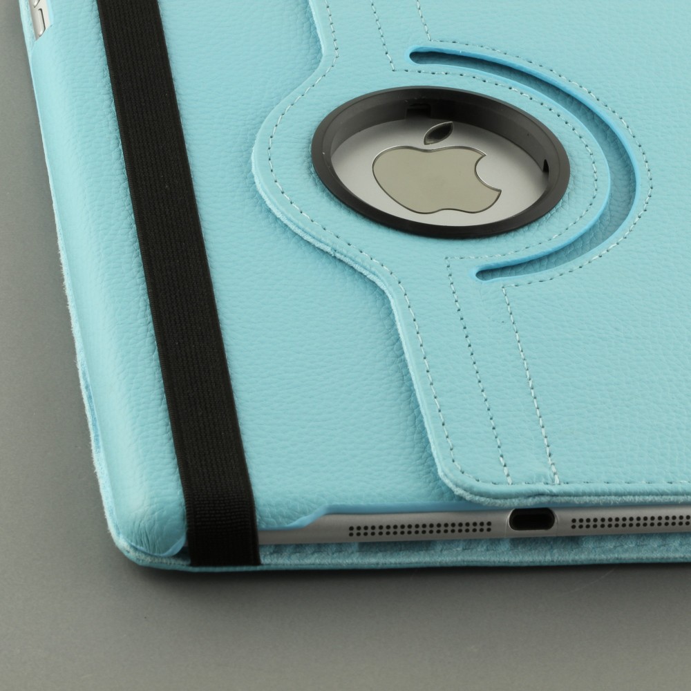 Etui cuir iPad mini / mini 2 / mini 3 - Premium Flip 360 - Bleu clair