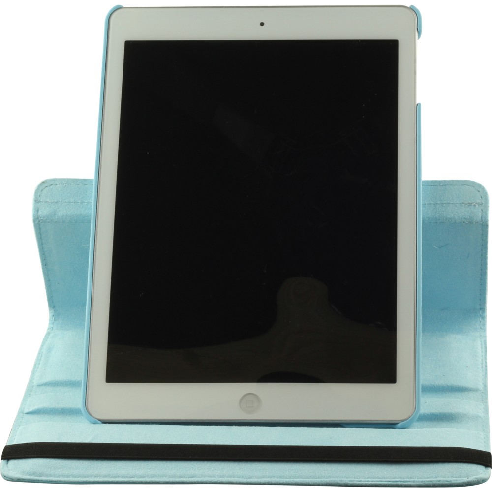 Etui cuir iPad Air 10.9" (2020) - Premium Flip 360 - Bleu clair