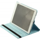 Etui cuir iPad Air 10.9" (2020) - Premium Flip 360 - Bleu clair