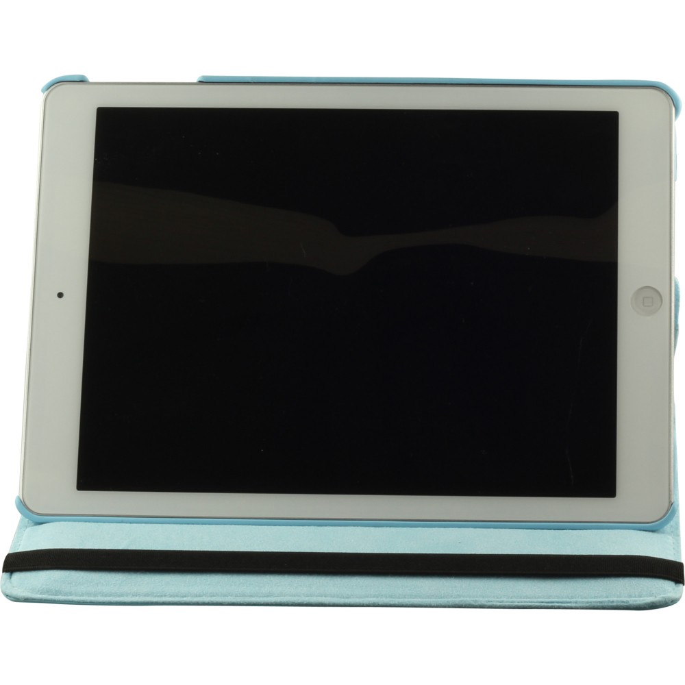 Etui cuir iPad Air 10.9" (2020) - Premium Flip 360 - Bleu clair