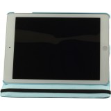 Etui cuir iPad Air 10.9" (2020) - Premium Flip 360 - Bleu clair