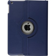 Etui cuir iPad 10.2" - Premium Flip 360 - Bleu foncé