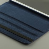 Etui cuir iPad mini / mini 2 / mini 3 - Premium Flip 360 - Bleu foncé