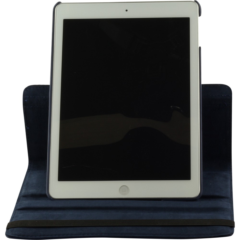 Etui cuir iPad Air 10.9" (2020) - Premium Flip 360 - Bleu foncé