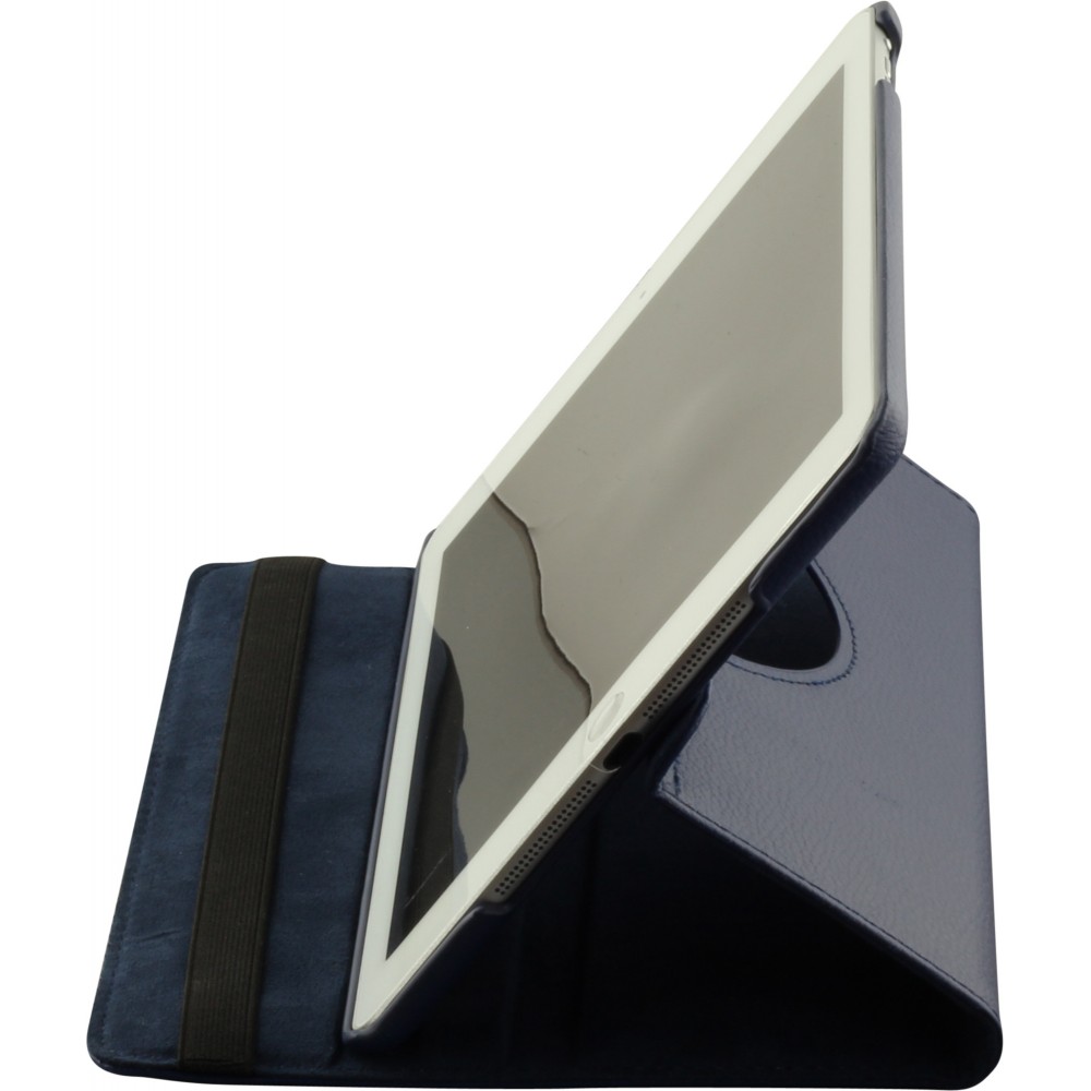 Etui cuir iPad Air 10.9" (2020) - Premium Flip 360 - Bleu foncé