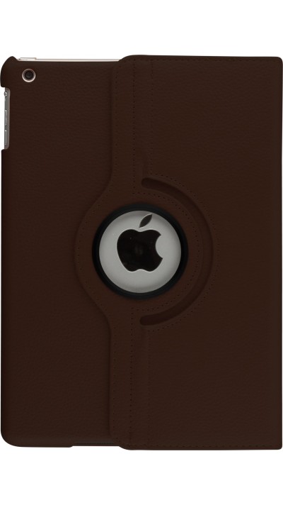 Etui cuir iPad Air 10.9" (2020) - Premium Flip 360 - Brun