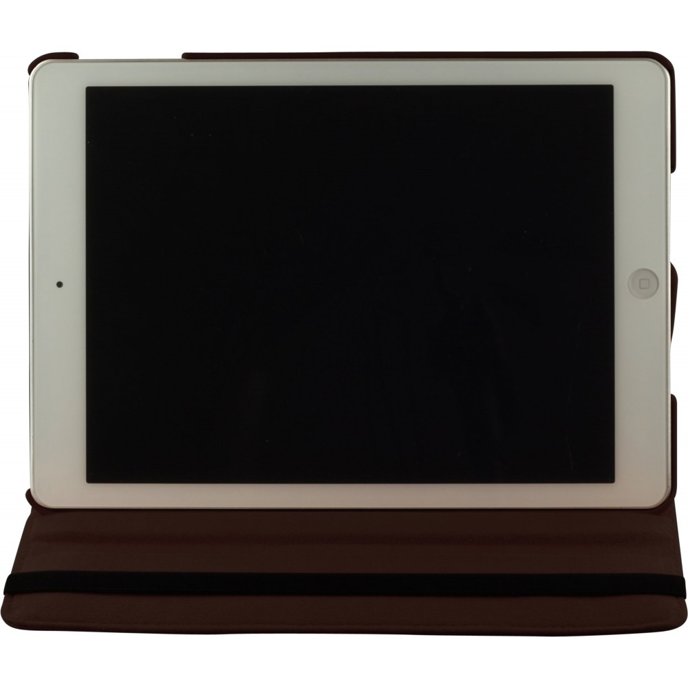 Etui cuir iPad Air 10.9" (2020) - Premium Flip 360 - Brun