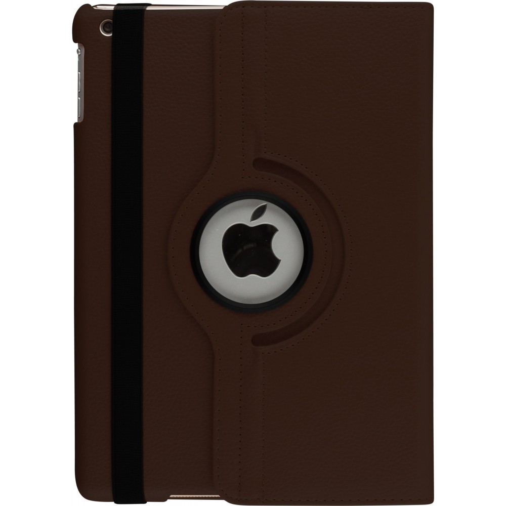 Etui cuir iPad Air 10.9" (2020) - Premium Flip 360 - Brun