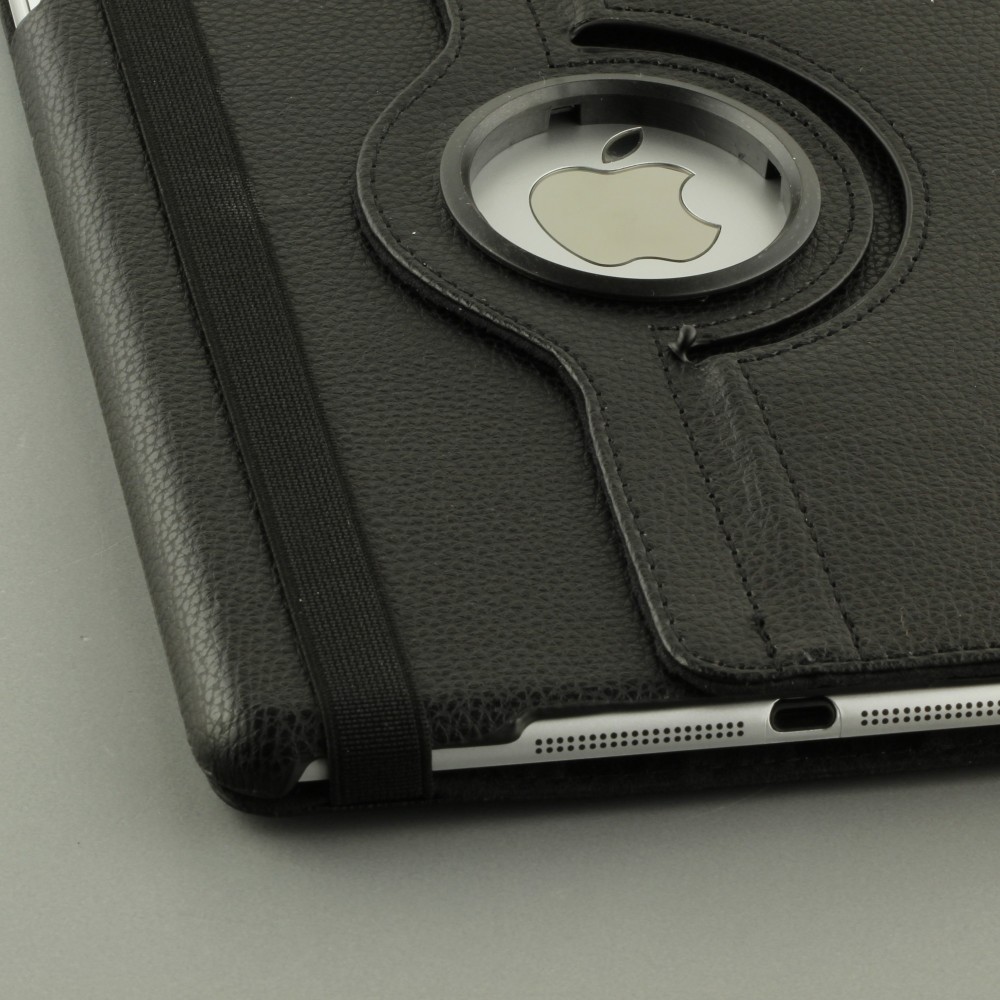 Etui cuir iPad Air 10.9" (2020) - Premium Flip 360 - Noir
