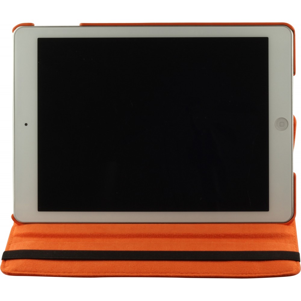 Etui cuir iPad Air 10.9" (2020) - Premium Flip 360 - Orange