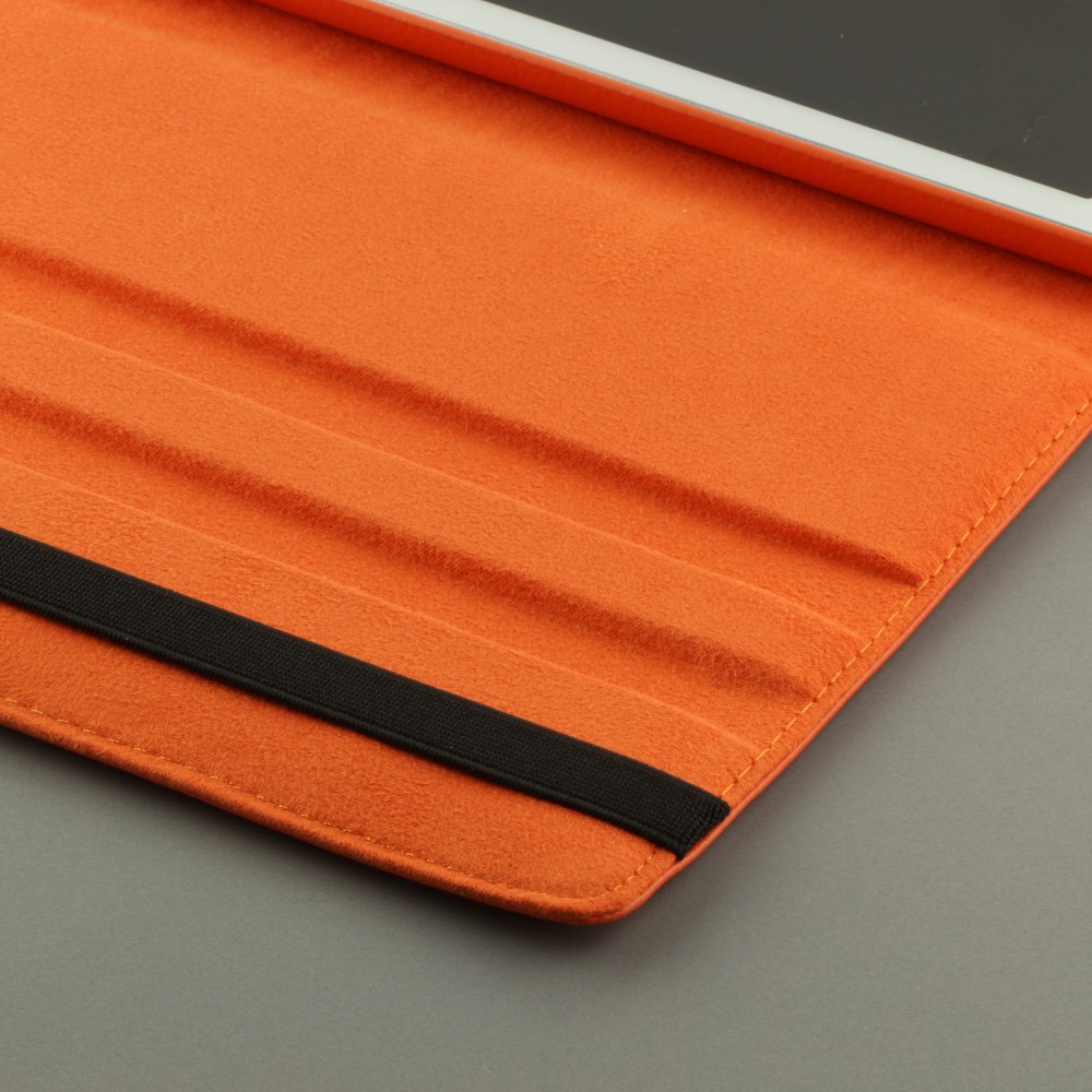 Etui cuir iPad 10.2" - Premium Flip 360 - Orange