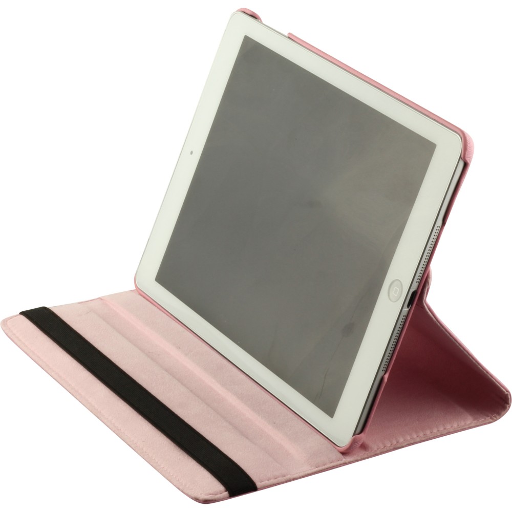 Etui cuir iPad Air 10.9" (2020) - Premium Flip 360 - Rose clair