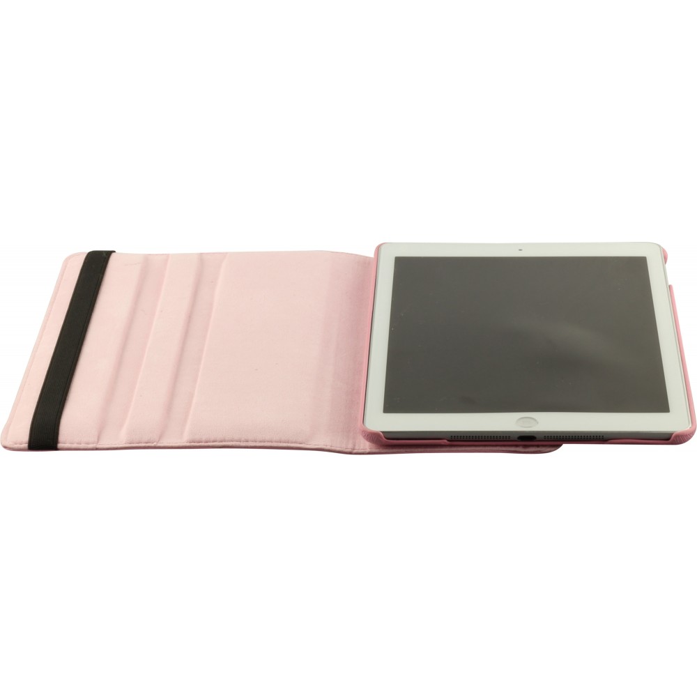 Etui cuir iPad 2/3/4 - Premium Flip 360 - Rose clair