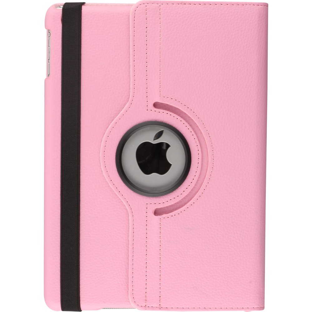 Etui cuir iPad 10.2" - Premium Flip 360 - Rose clair