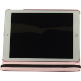 Etui cuir iPad Air 10.9" (2020) - Premium Flip 360 - Rose clair