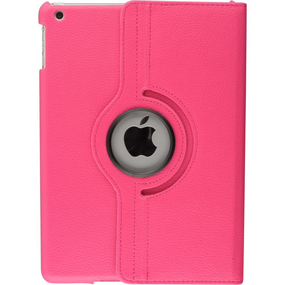 Etui cuir iPad 2/3/4 - Premium Flip 360 - Rose foncé