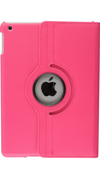 Etui cuir iPad 10.2" - Premium Flip 360 - Rose foncé