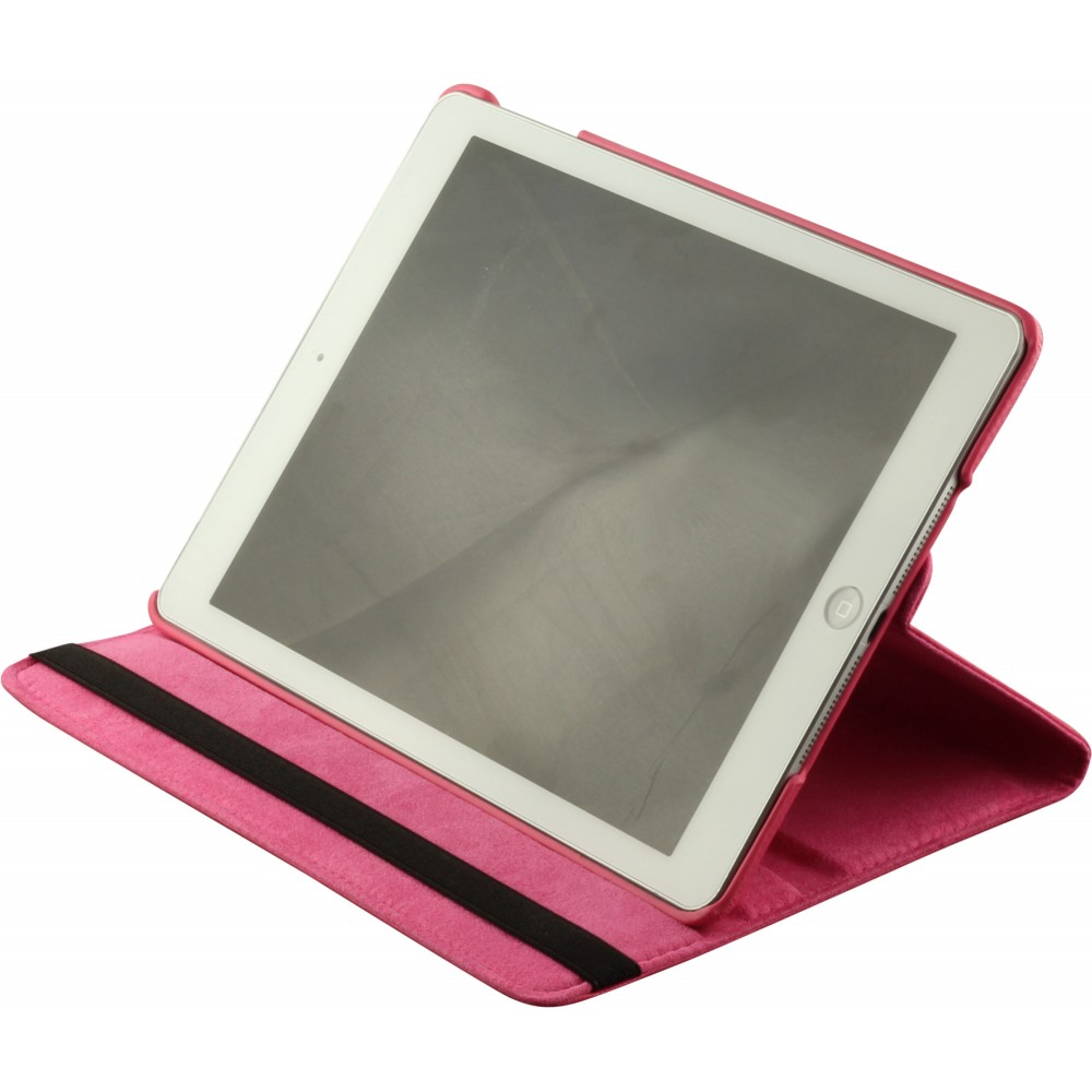 Etui cuir iPad Pro 11" (2020) - Premium Flip 360 - Rose foncé