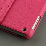 Etui cuir iPad Air 10.9" (2020) - Premium Flip 360 - Rose foncé