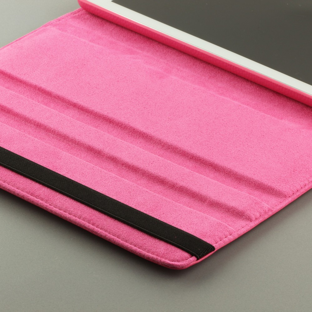 Etui cuir iPad Air 10.9" (2020) - Premium Flip 360 - Rose foncé