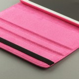 Etui cuir iPad Air 10.9" (2020) - Premium Flip 360 - Rose foncé