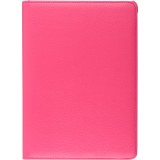 Etui cuir iPad 9.7" - Premium Flip 360 - Rose foncé