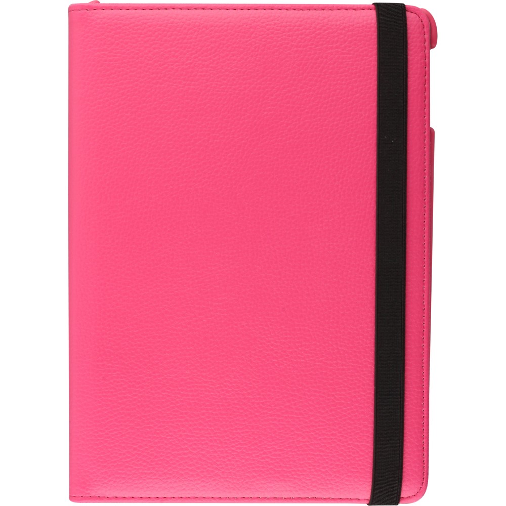 Etui cuir iPad 9.7" - Premium Flip 360 - Rose foncé