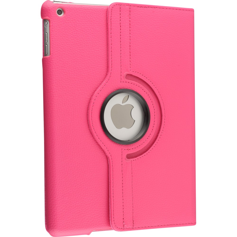 Etui cuir iPad Air 10.9" (2020) - Premium Flip 360 - Rose foncé