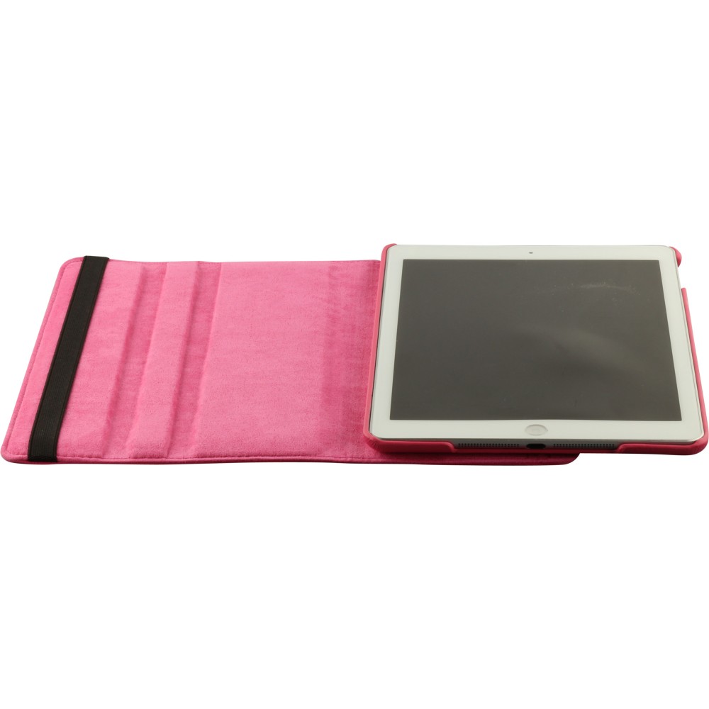 Hülle iPad 9.7" - Premium Flip 360 - Dunkelrosa