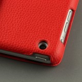 Etui cuir iPad 10.2" - Premium Flip 360 - Rouge