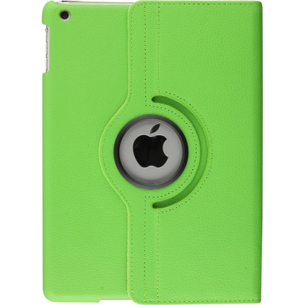 Etui cuir iPad 10.2" - Premium Flip 360 - Vert