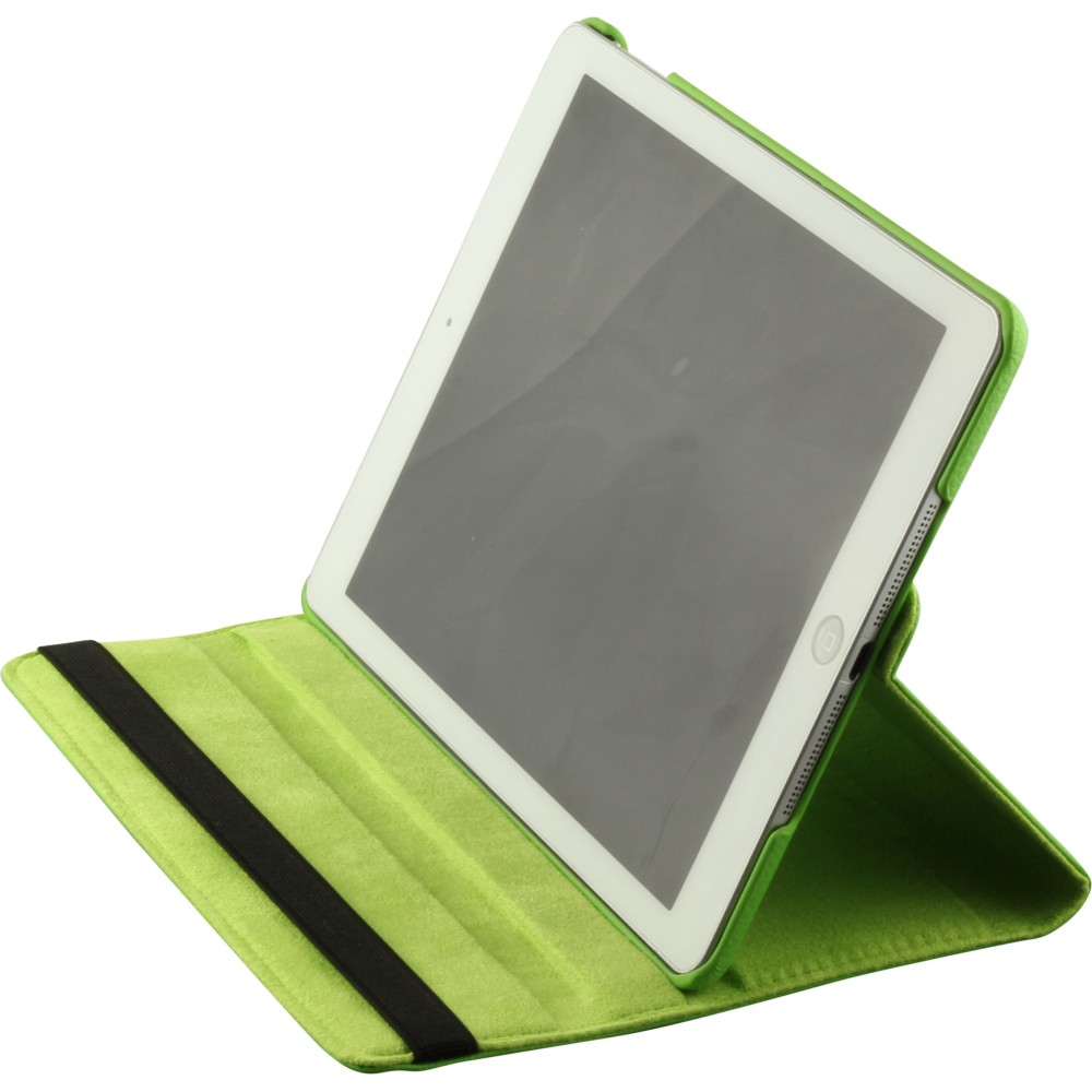 Etui cuir iPad Air 10.9" (2020) - Premium Flip 360 - Vert