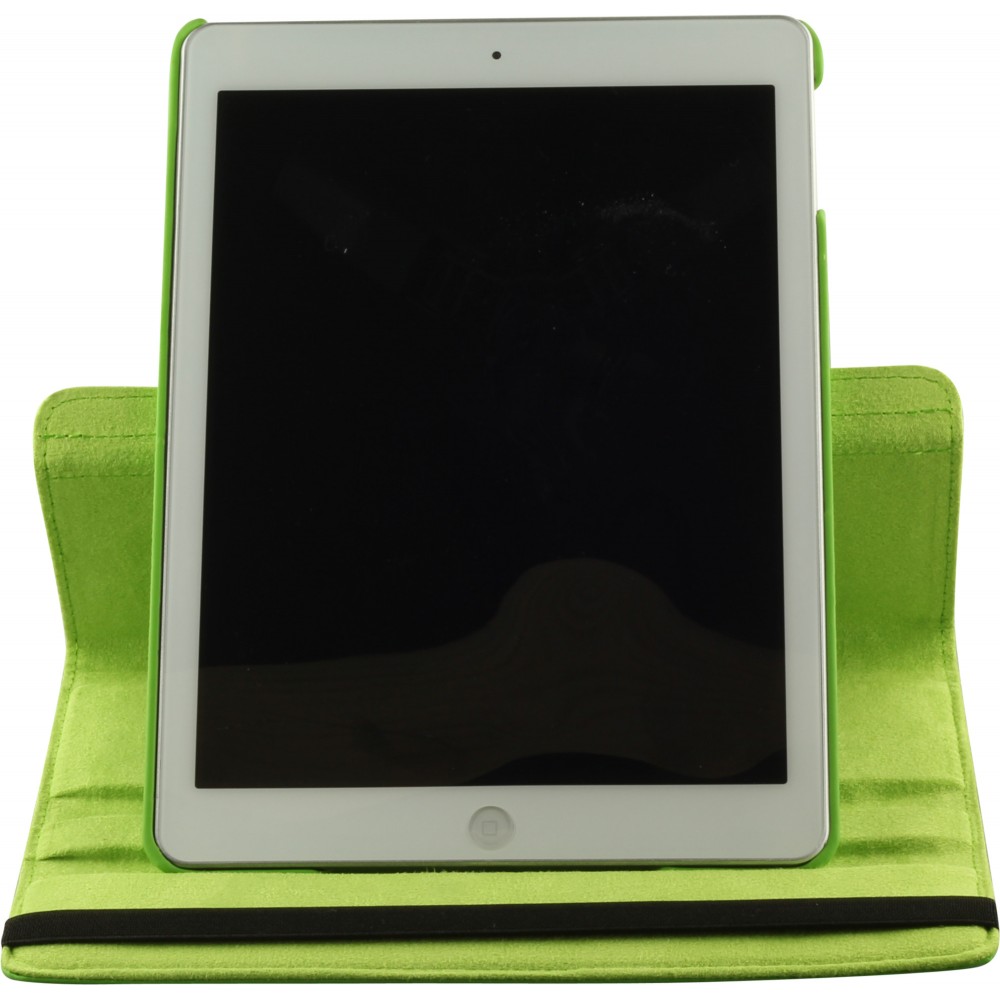 Etui cuir iPad 9.7" - Premium Flip 360 - Vert