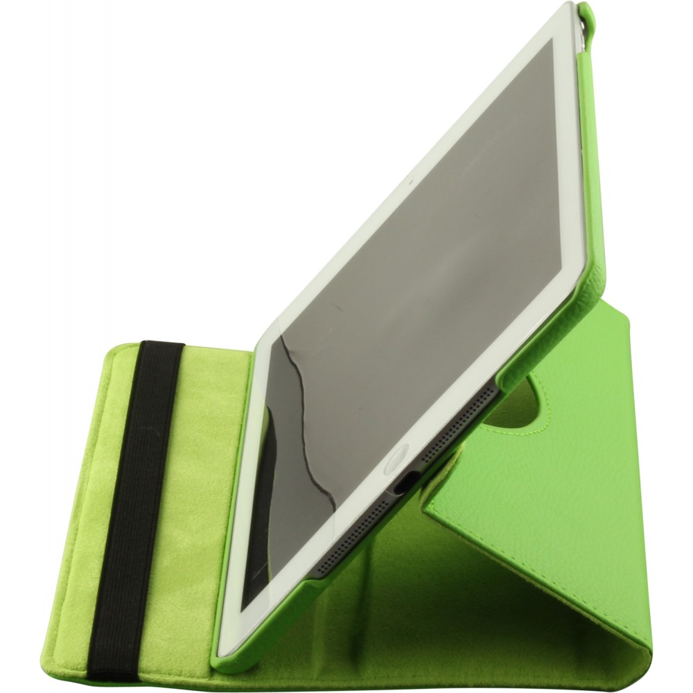 Etui cuir iPad 2/3/4 - Premium Flip 360 - Vert