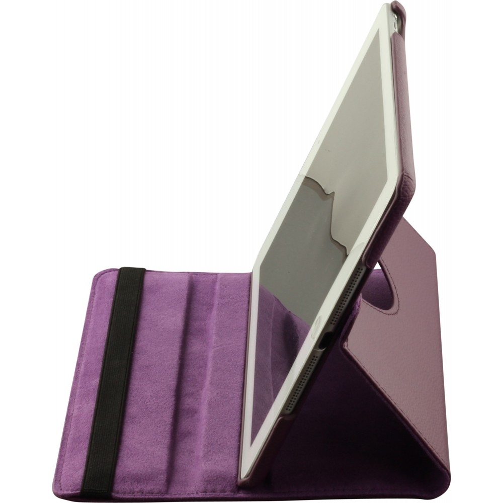 Etui cuir iPad 10.2" - Premium Flip 360 - Violet