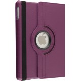 Etui cuir iPad 9.7" - Premium Flip 360 - Violet