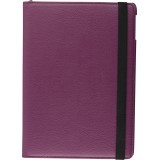 Etui cuir iPad 9.7" - Premium Flip 360 - Violet