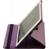 Etui cuir iPad 9.7" - Premium Flip 360 - Violet