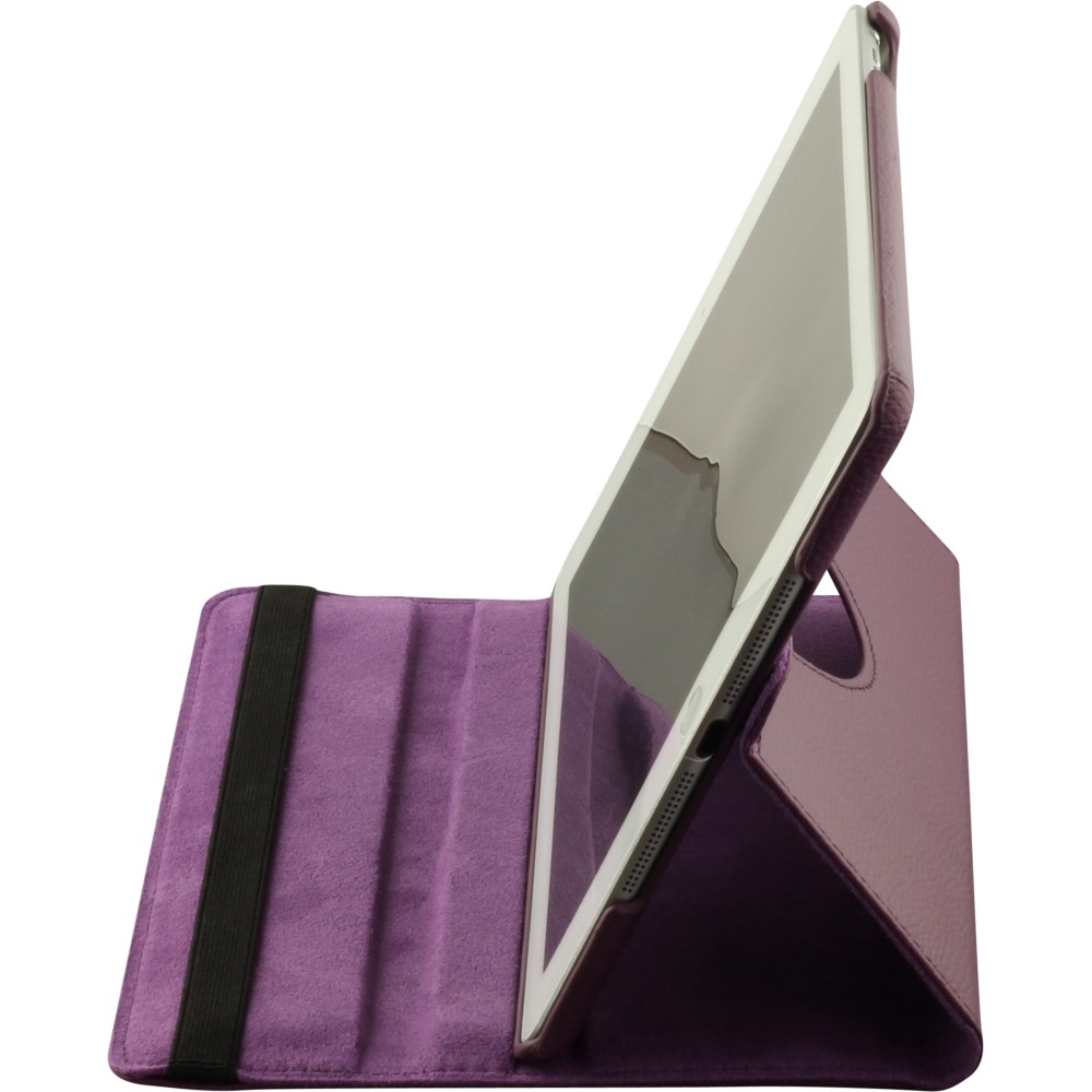 Etui cuir iPad 10.2" - Premium Flip 360 - Violet