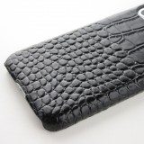 Hülle iPhone 11 - Luxury Crocodile - Schwarz