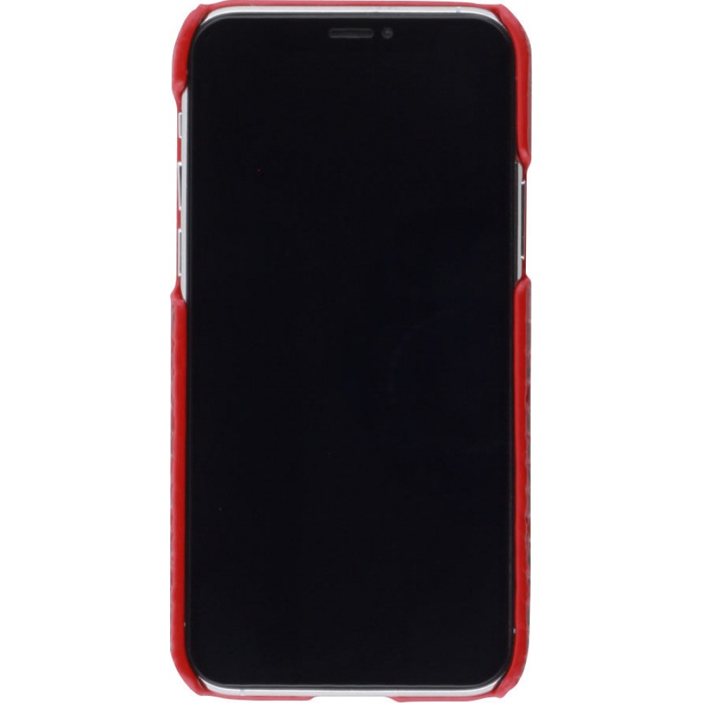 Hülle iPhone 11 - Luxury Crocodile - Rot