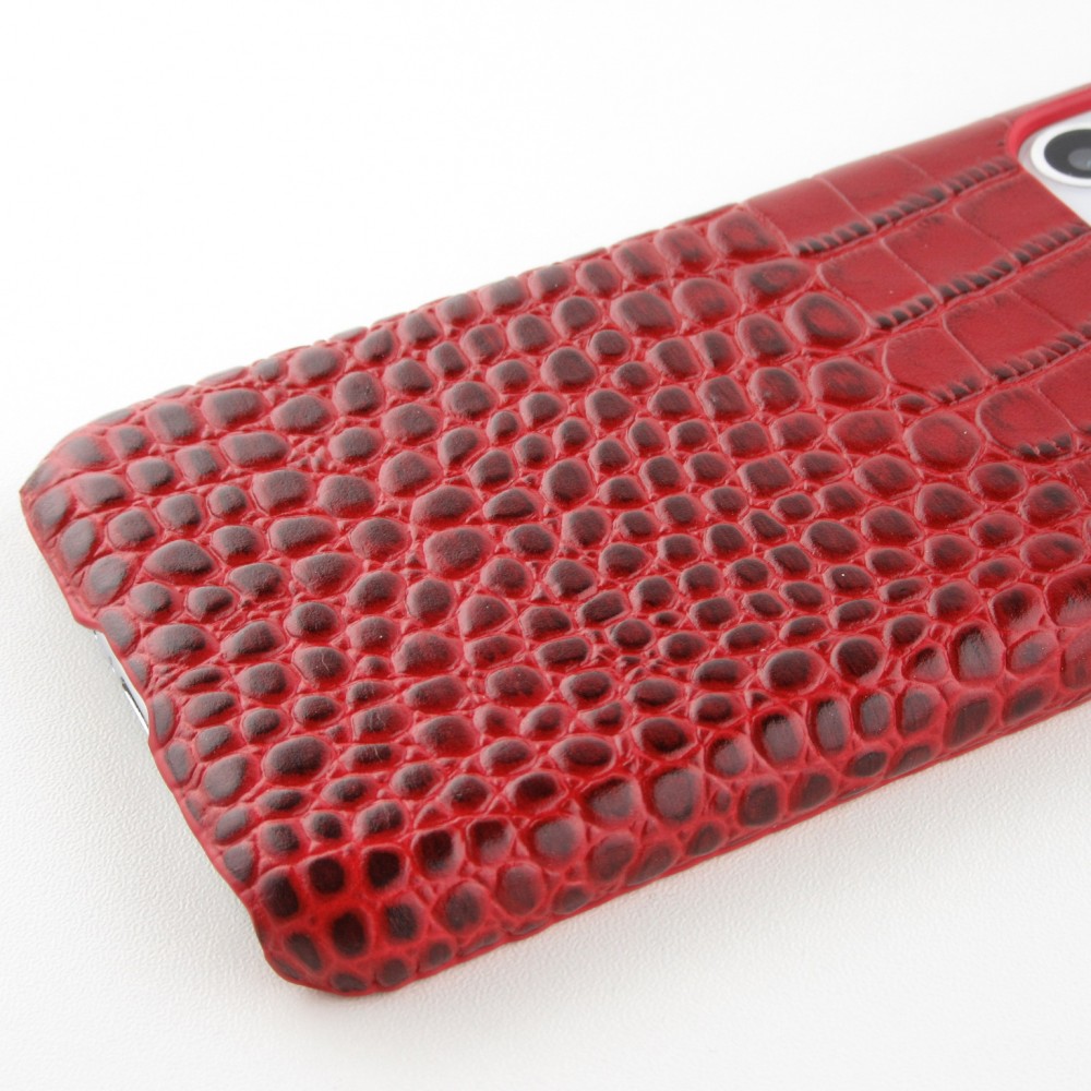 Hülle iPhone 11 - Luxury Crocodile - Rot
