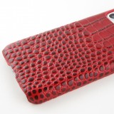 Hülle iPhone 11 - Luxury Crocodile - Rot