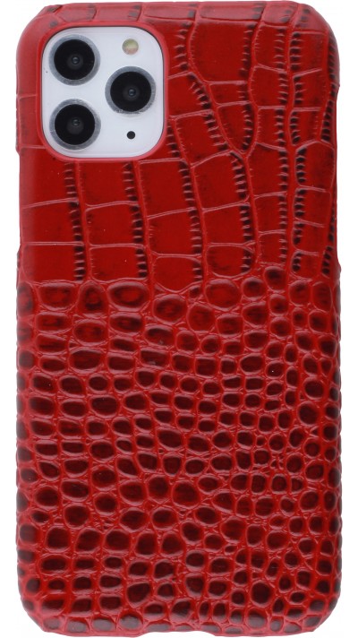 Hülle iPhone 11 Pro - Luxury Crocodile - Rot